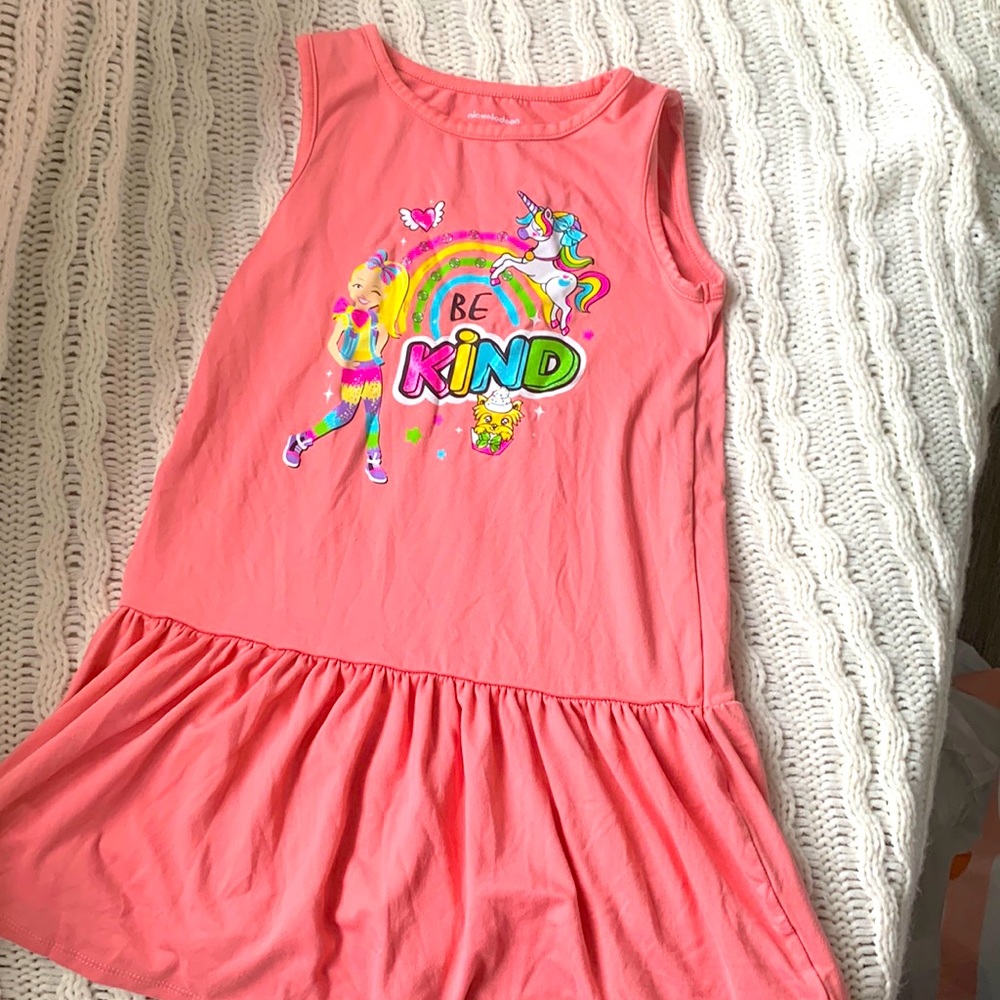 Little girls jojo siwa dress 6x